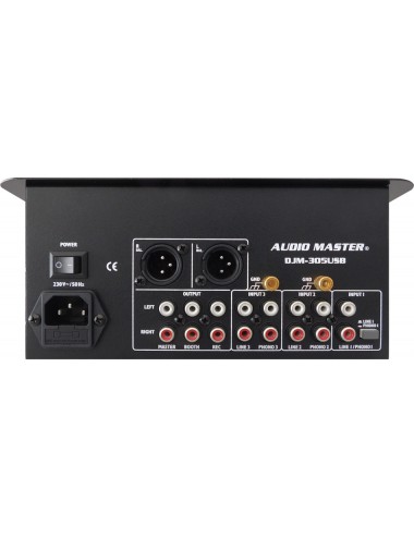 Audio Master DJM-305USB Dj mixer 3 channels - 4