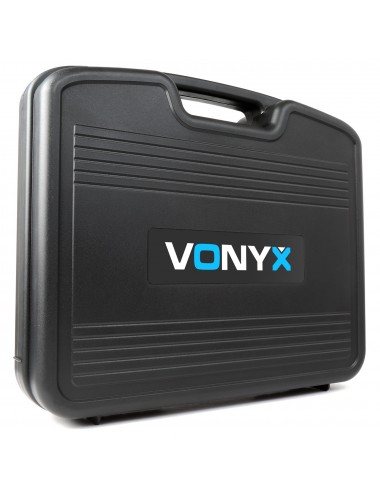 Διπλό Ασύρματο set Μικροφώνων Bodypack VHF 2 Καναλιών Vonyx WM522B - 5