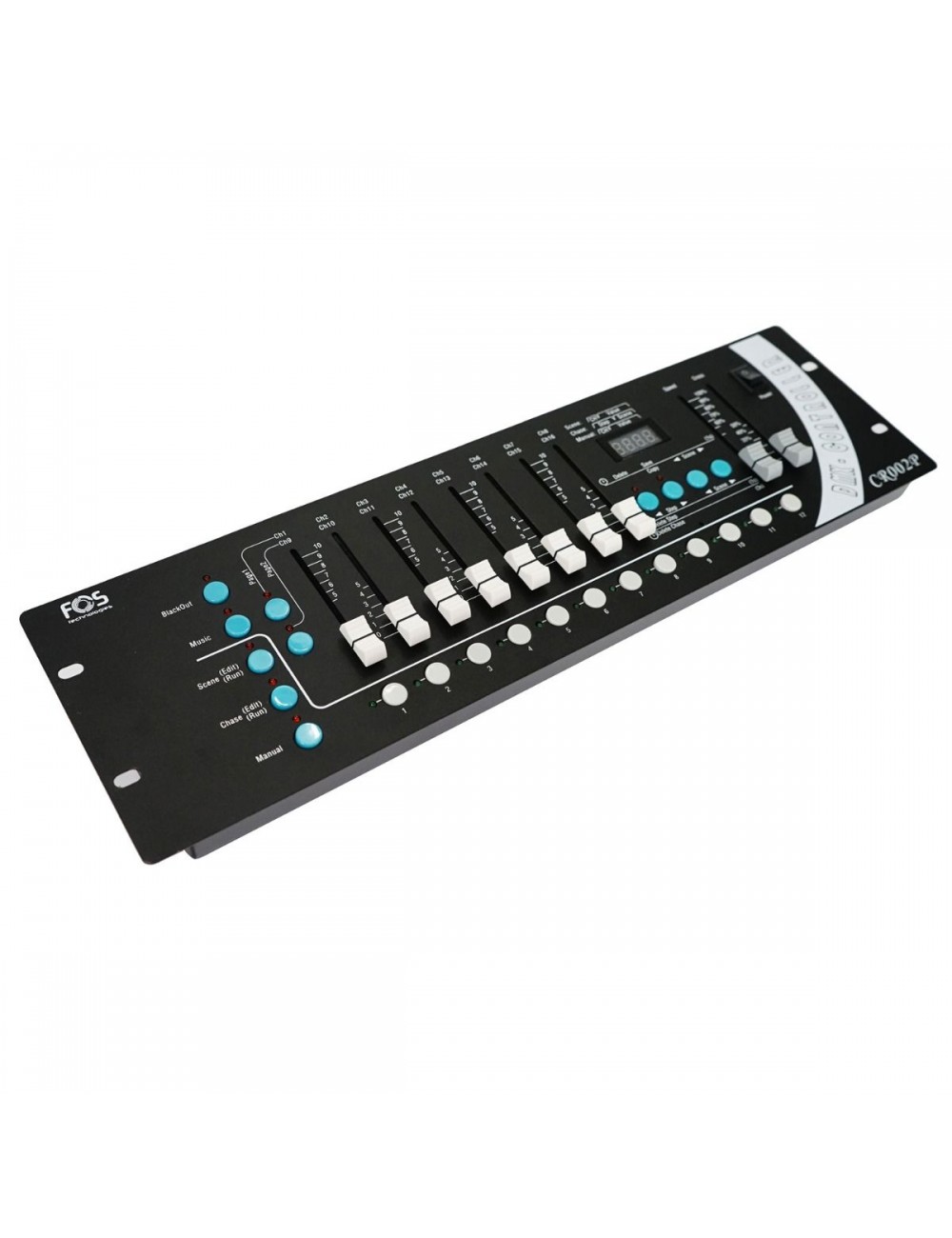 Κονσόλα φωτισμού 192 καναλιών Fos Technologies 192CH DMX Console - 1