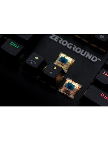 Πληκτρολόγιο Μηχανικό Gaming Zeroground KB-2700G Sakimo Blue Switches - 1