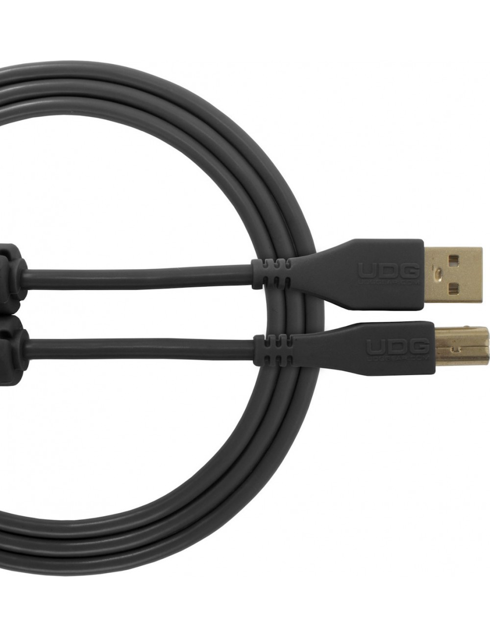 Καλώδιο Usb U95001BL UDG USB 2.0 A-B Black Straight 1m - 1