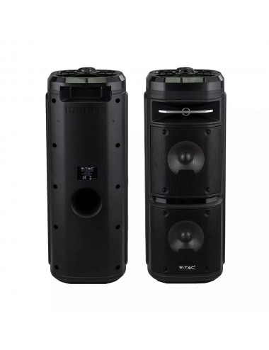 Portable speaker 2x6.5' V-tac 8680 30W With Microphone - 1