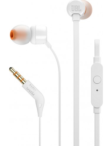In-ear Jbl T110 Headphones With Control Button And Microphone For Handsfree - 1