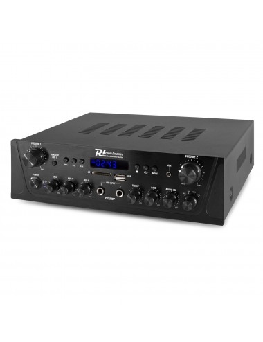 Amplifier 2x50W Power Dynamics PV220BT 2-Zone - 1