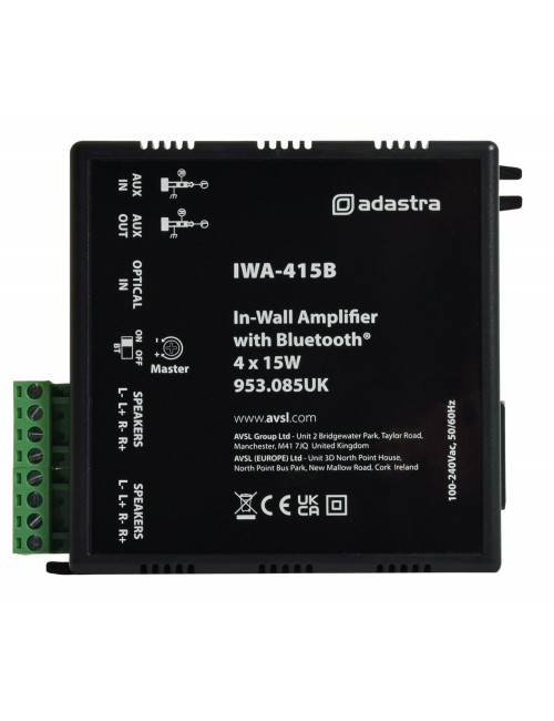 Wall Amplifier with Bluetooth Adastra IWA-415B - 3