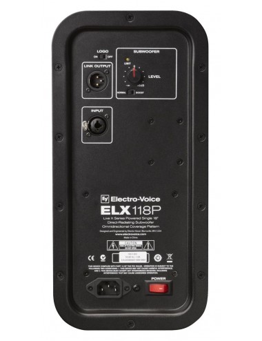 Electrovoice ELX118P Αυτοενισχυόμενο Subwoofer 18' - 4