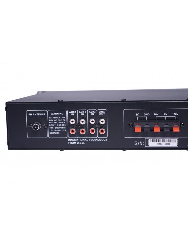 Amplifier 100V/8Ohm Ihos IPA-120 - 4