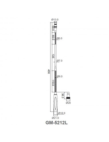 Μικρόφωνο πυκνωτικό Fbt GM5212L - 2