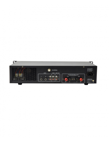 Stereo Amplifier Adastra Α2 2x200W 2U - 1