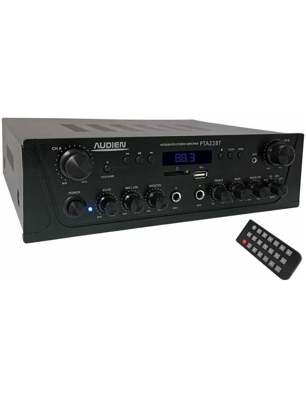 Ενισχυτής 2χ35W Rms Audien PTA22bt - 1