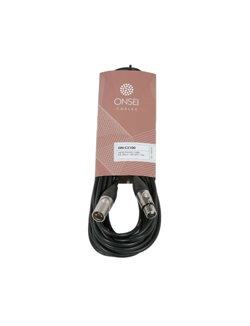 Καλώδιο Onsei ON-C3100 3-pin XLR Αρσενικό - 3-pin XLR Θηλυκό 10m - 1