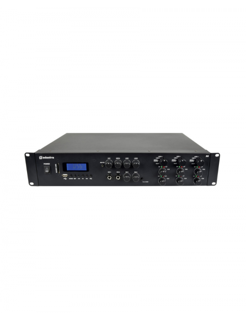Triple Stereo Amplifier Adastra A6 3x2x200W 2U - 3