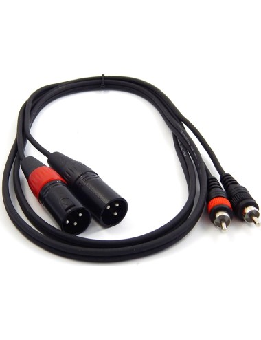 Καλώδιο Bridge Cable TPC-020 2RCA ΑΡΣΕΝΙΚΑ - 2XLR ΑΡΣΕΝΙΚΑ - 1