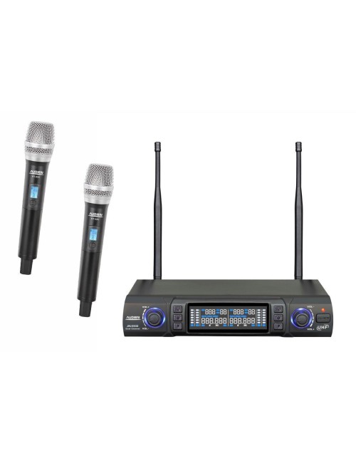 Audien JRU-650-B ΑΣΥΡΜΑΤΟ ΜΙΚΡΟΦΩΝΟ ΔΙΠΛΟ ΧΕΙΡΟΣ (PLL + TRUE DIVERSITY) - 1