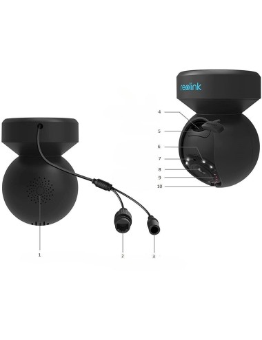 Reolink E Series E540-B IP Κάμερα Παρακολούθησης Wi-Fi Full HD+ 5MP - 1