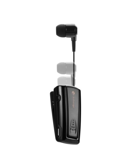 iXchange UA27 In-ear Bluetooth Handsfree Ακουστικό Πέτου Μαύρο - 1