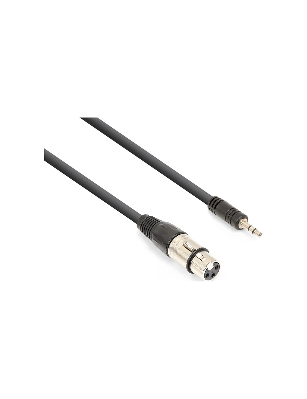 Vonyx Cable CX320-05 XLR female - 3.5mm male Μαύρο 0.5m - 1