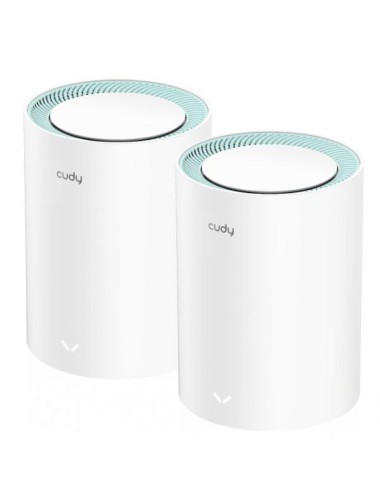 Cudy M1300 v2 WiFi Mesh Network Access Point Wi‑Fi 5 Dual Band (2.4 & 5GHz) σε Διπλό Kit - 1