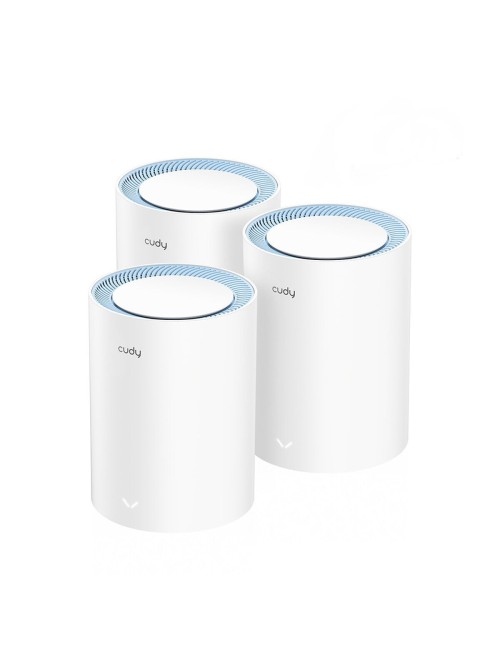 Cudy M1200 WiFi Mesh Network Access Point Wi‑Fi 5 Dual Band (2.4 & 5GHz) σε Τριπλό Kit - 1