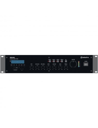 Adastra RM240S 100V/8Ω Μίκτης-Ενισχυτής Με USB/SD/FM - 1