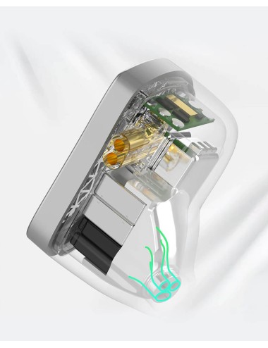 KZ Ακουστικά Ψείρες In Ear AS16 Pro Μαύρα - 2