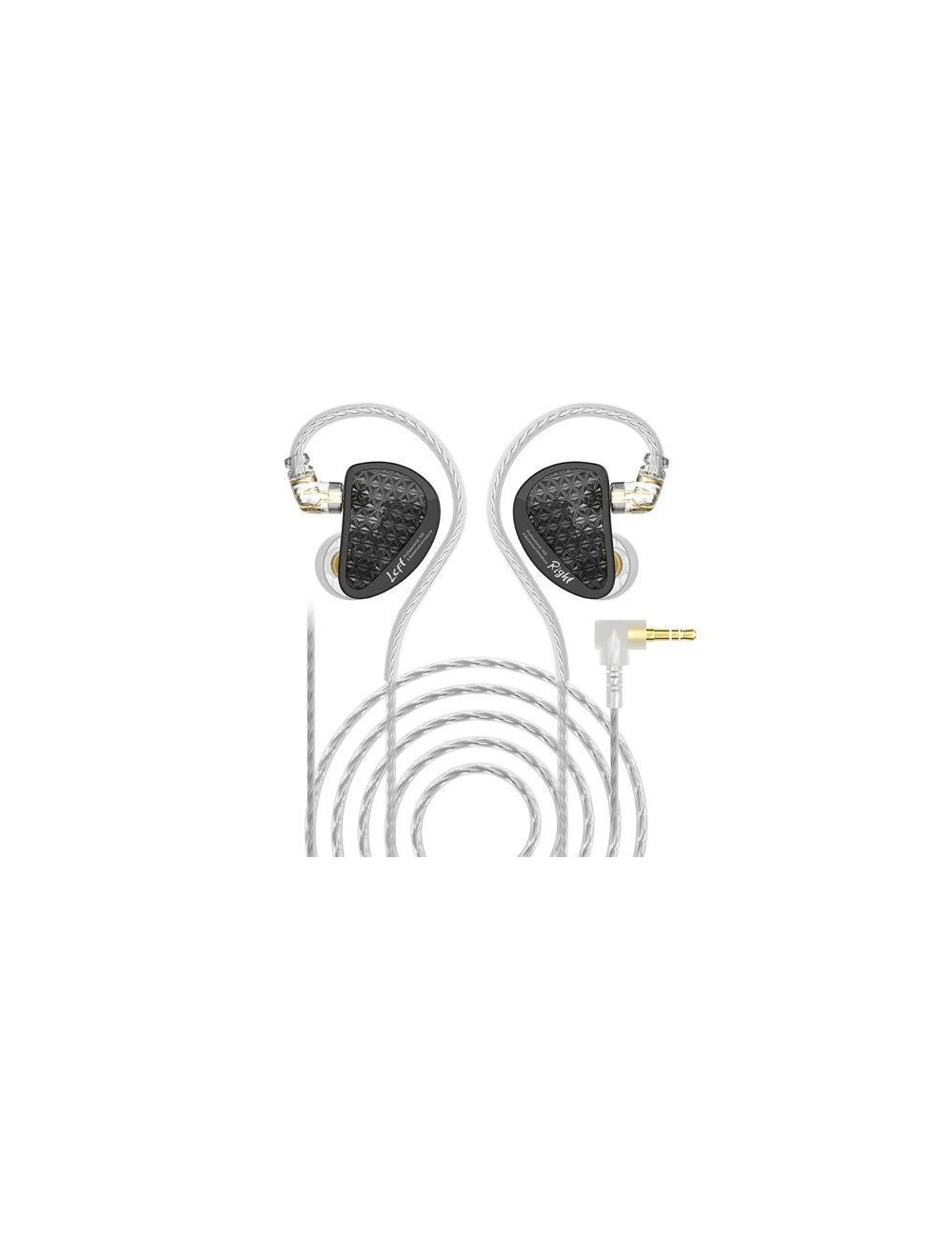 KZ Ακουστικά Ψείρες In Ear AS16 Pro Μαύρα - 2
