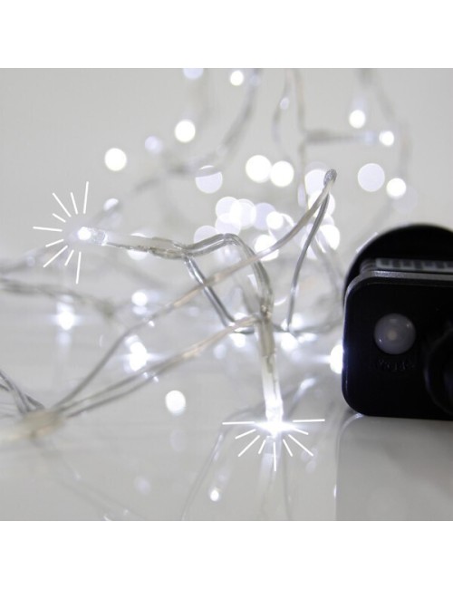 Eurolamp 300 Flash Λαμπάκια LED 3μ. Λευκά σε Σειρά 600-02540 - 1