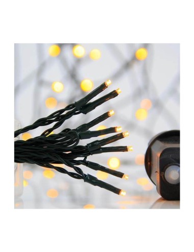Eurolamp 400 Λαμπάκια LED 20μ. Θερμό Λευκό σε Σειρά 600-13401 - 1