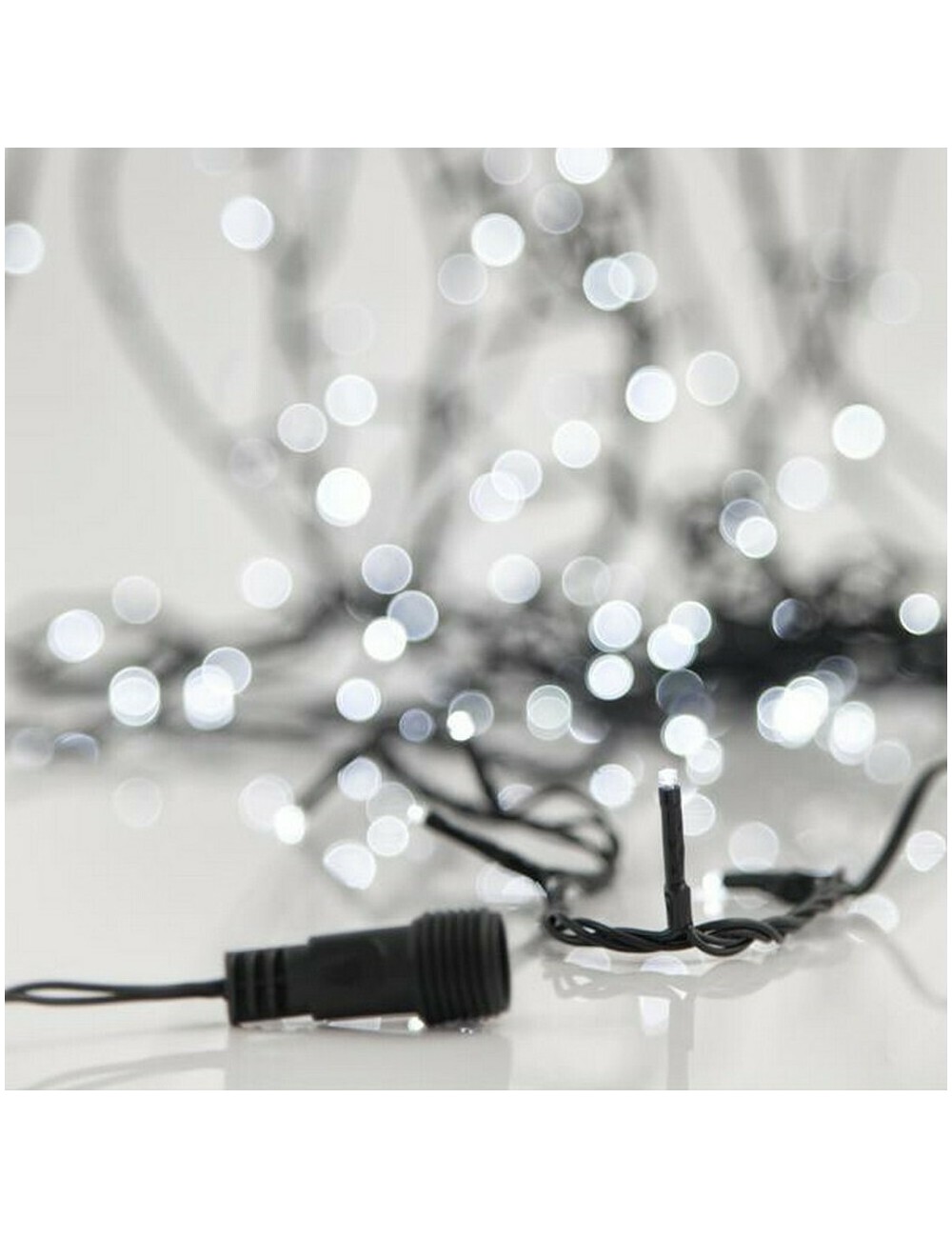 Eurolamp 180 Λαμπάκια LED 42μ. Ψυχρό Λευκό σε Σειρά (χωρίς Μετασχηματιστή) 600-11805 - 1