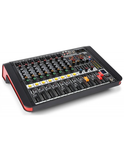 Power Dynamics PDM-M804A Power Mixer 2x200W RMS 8 Channel FX / USB / MP3 / BT - 1