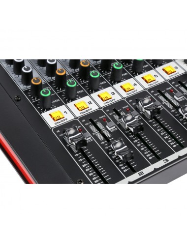 Power Dynamics PDM-M804A Power Mixer 2x200W RMS 8 Channel FX / USB / MP3 / BT - 5