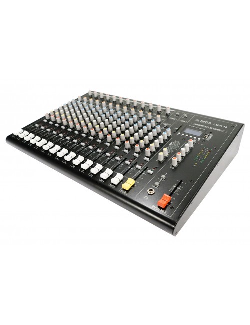 Ihos I MIX16 Κονσόλα Ήχου 16 Καναλιών FX/ USB/ MP3/ Bluetooth - 1