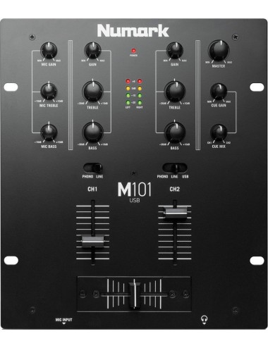 Numark M-101-USB DJ Mixer - 1