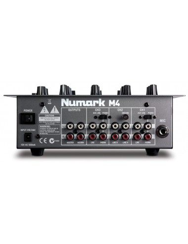 Numark M-4 DJ Mixer - 1