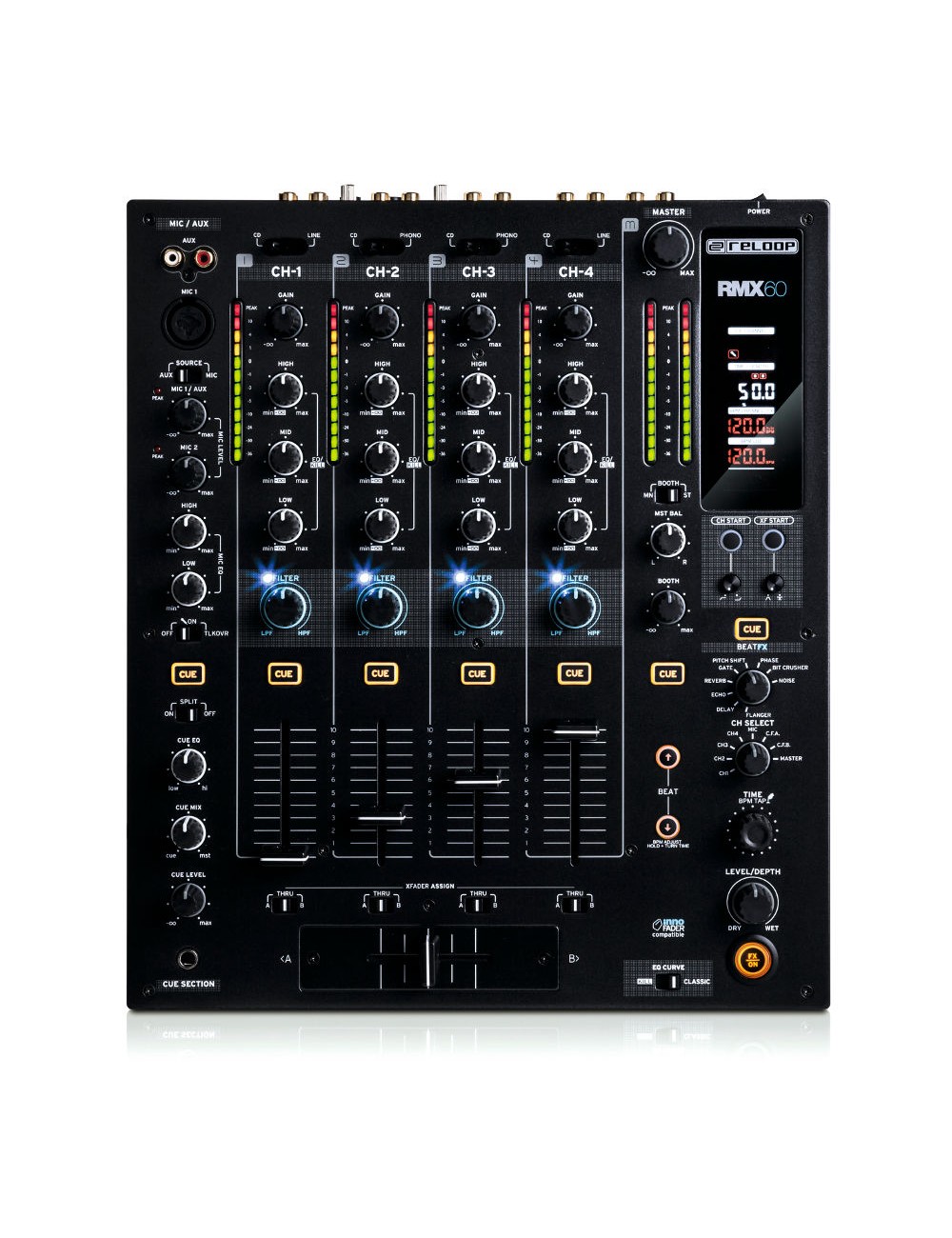 Reloop RMX 60 Digital 4channel DJ Mixer