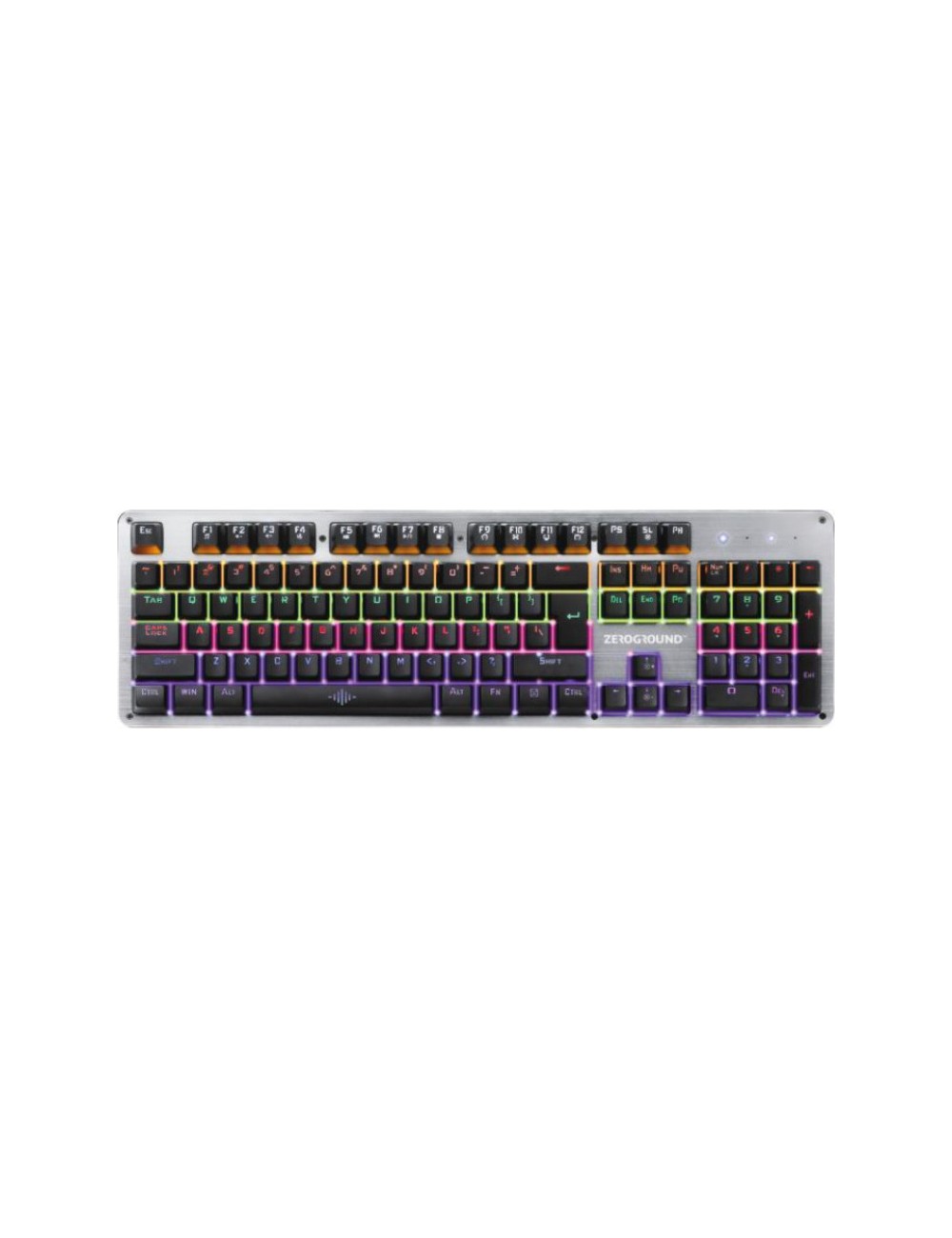 Mechanical Keyboard Gaming Zeroground Simeto v2.0 KB-2950G - 1