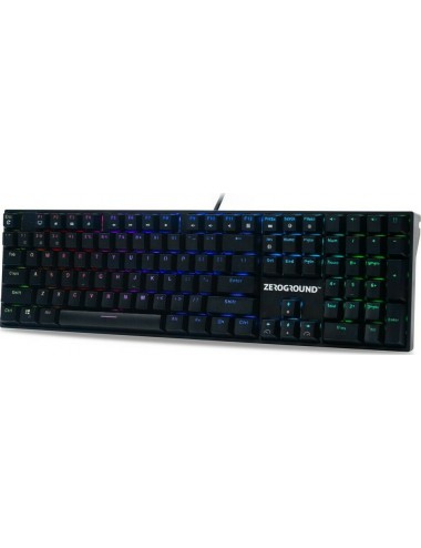 Zeroground Gaming Keyboard KB-3200G Tornado - 1